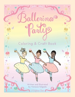 Front cover_Ballerina Party Coloring & Craft Book