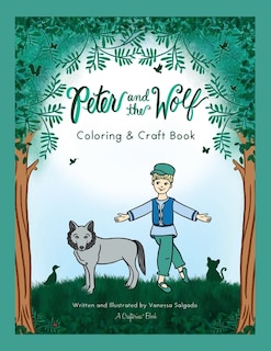 Couverture_Peter and the Wolf Coloring & Craft Book