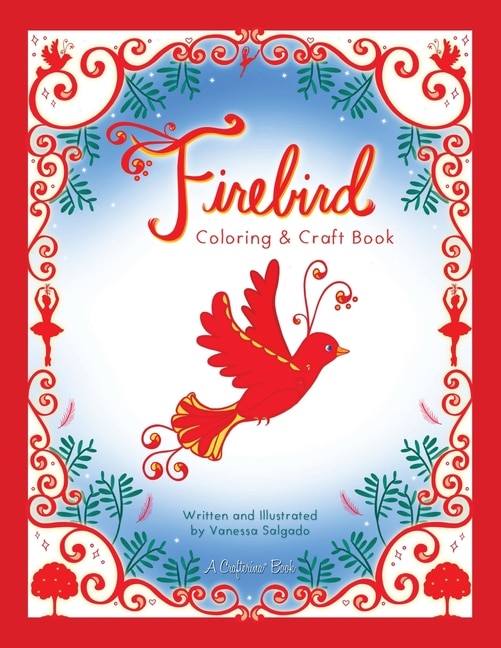 Front cover_Firebird Coloring & Craft Book