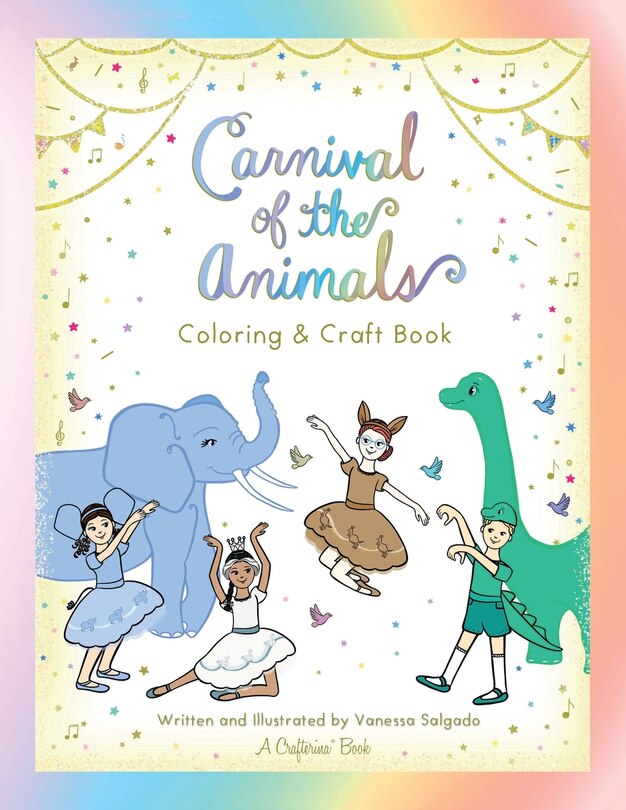 Couverture_Carnival of the Animals Coloring & Craft Book