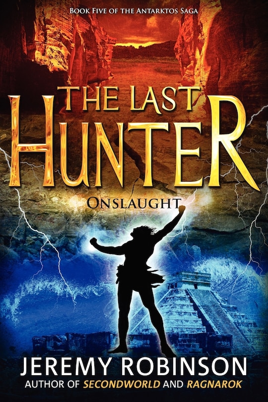 Couverture_The Last Hunter - Onslaught (Book 5 of the Antarktos Saga)