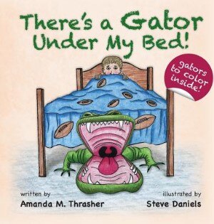 Front cover_There's a Gator Under My Bed!