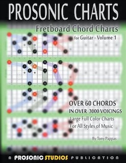 Couverture_Fretboard Chord Charts For Guitar - Volume 1