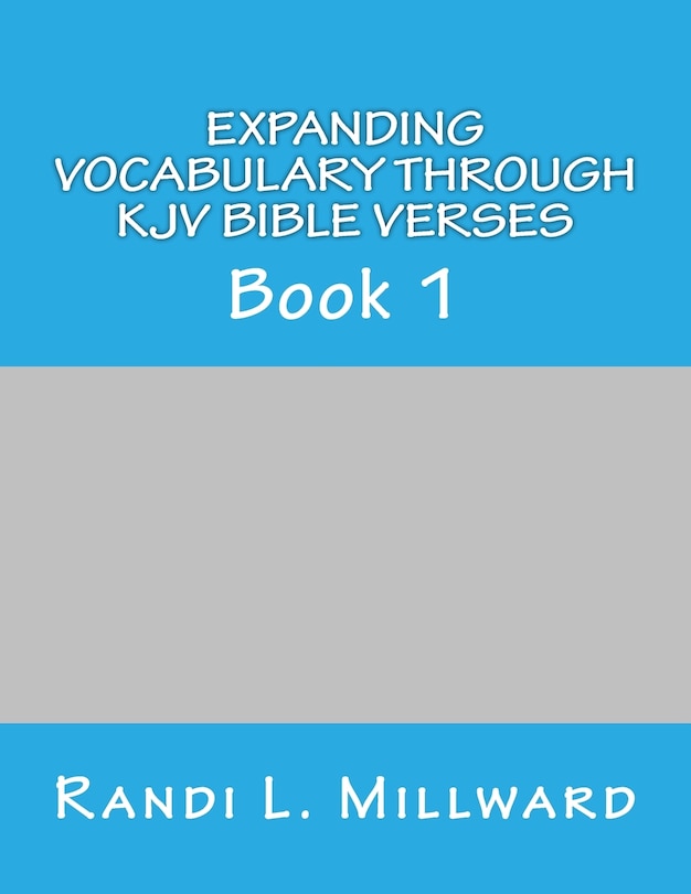 Couverture_Expanding Vocabulary Through KJV Bible Verses