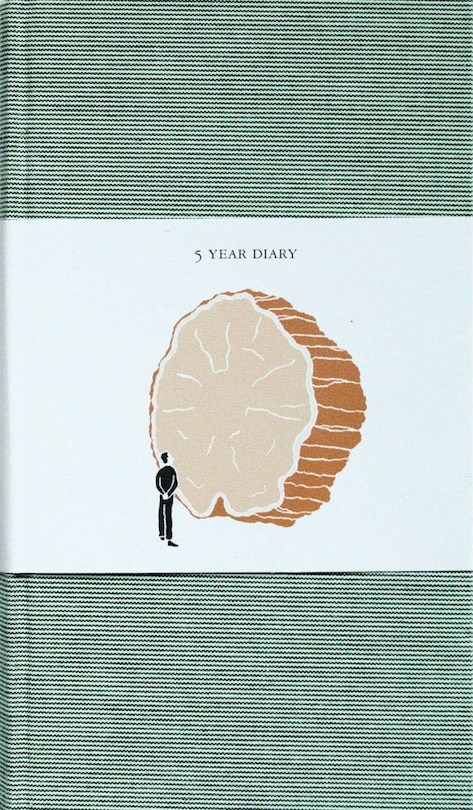 Couverture_5 Year Diary: Green Cover