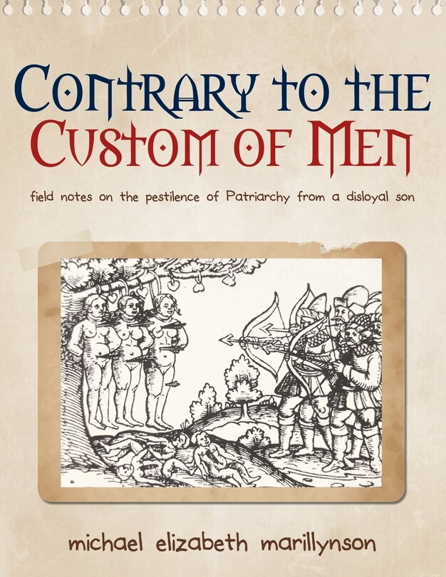 Front cover_Contrary to the Custom of Men