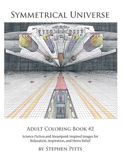 Front cover_Symmetrical Universe Adult Coloring Book #2