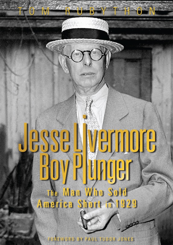 Front cover_Jesse Livermore - Boy Plunger