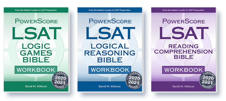 The PowerScore LSAT Bible Workbook Trilogy