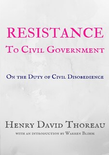 Front cover_Resistance to Civil Government