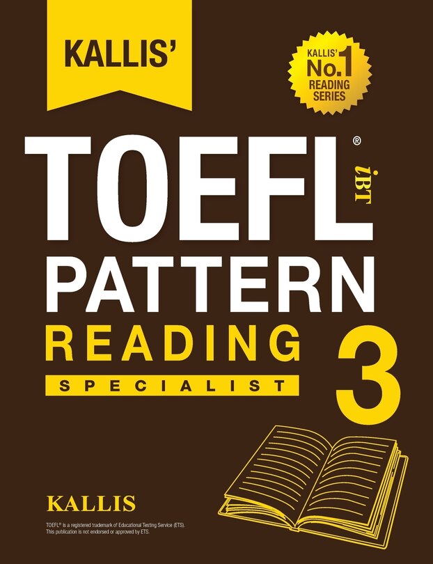 Front cover_Kallis' TOEFL iBT Pattern Reading 3