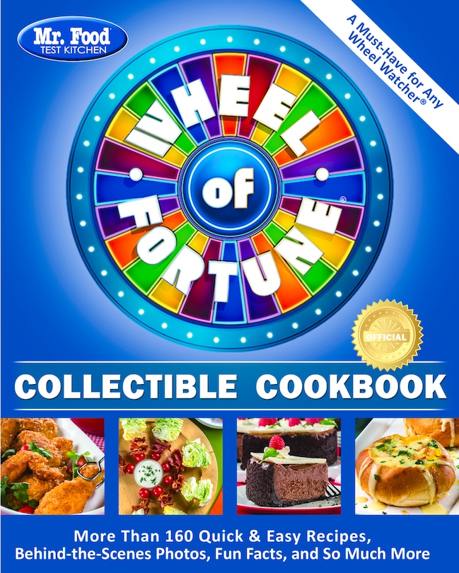 Front cover_Mr. Food Test Kitchen Wheel Of Fortune® Collectible Cookbook
