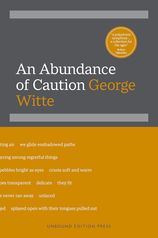 Front cover_An Abundance of Caution