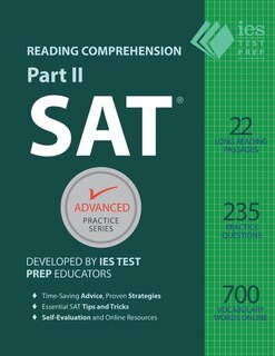 Front cover_SAT Reading Comprehension, Part II
