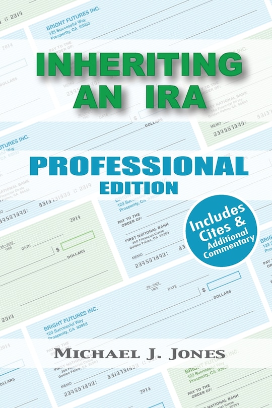 Front cover_Inheriting an IRA Professional Edition