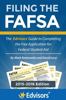 Front cover_Filing the FAFSA, 2015-2016 Edition
