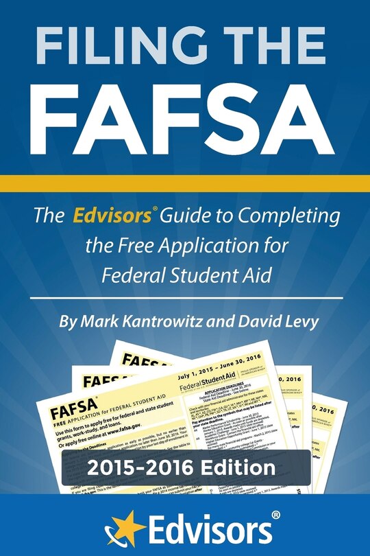 Front cover_Filing the FAFSA, 2015-2016 Edition