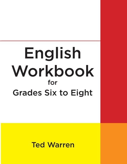 Couverture_English Workbook for Grades Six to Eight