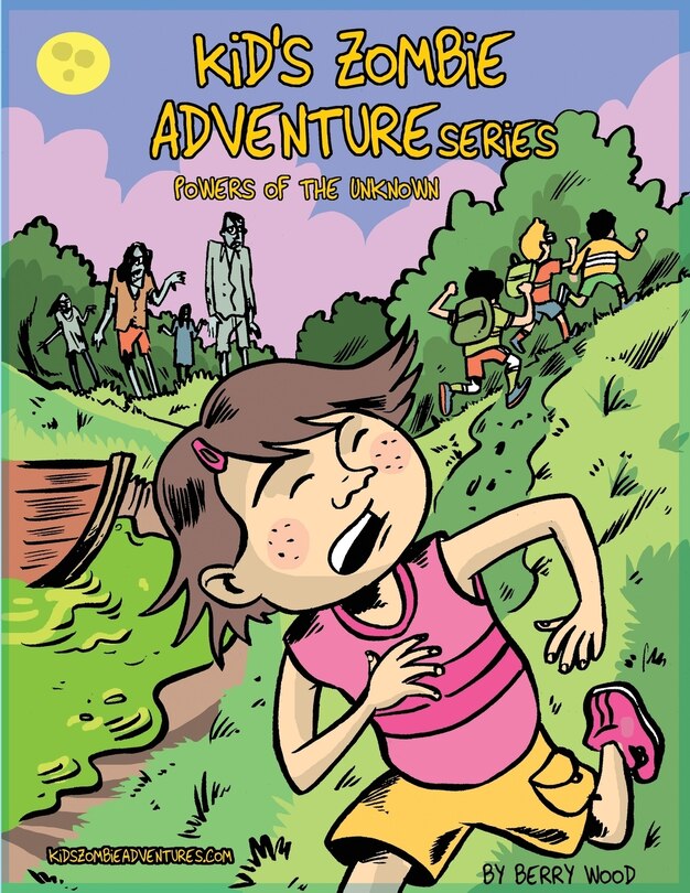 Front cover_Kid's Zombie Adventure Series - Powers of the Unknown