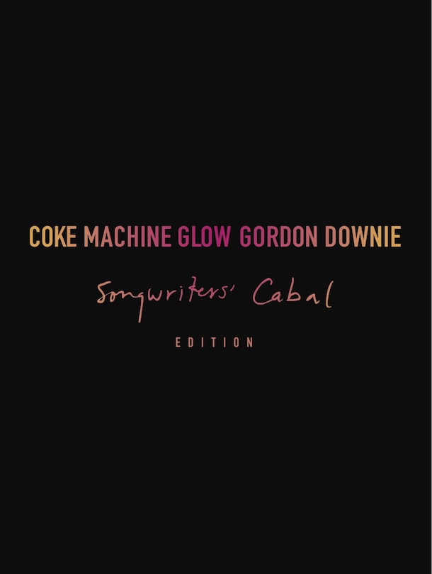 Front cover_Coke Machine Glow Songbook: Indigo Exclusive Edition