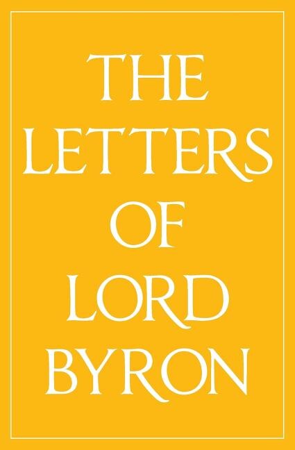 Front cover_The Letters of Lord Byron