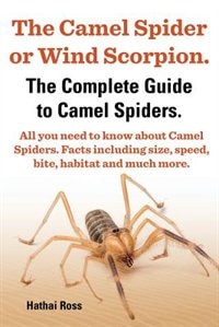 Front cover_The Camel Spider or Wind Scorpion. the Complete Guide to Camel Spiders. All You Need to Know about Camel Spiders. Facts Including Size, Speed, Bite an