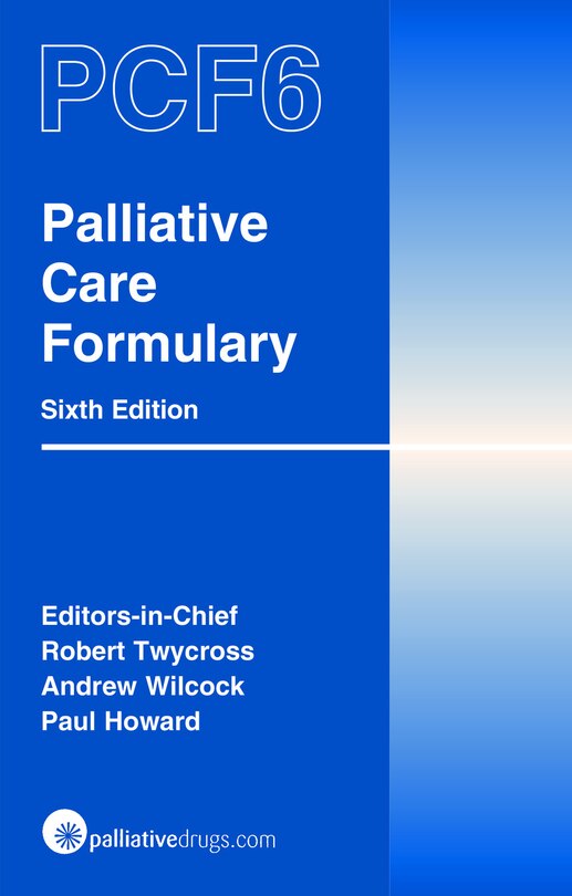 Couverture_Palliative Care Formulary