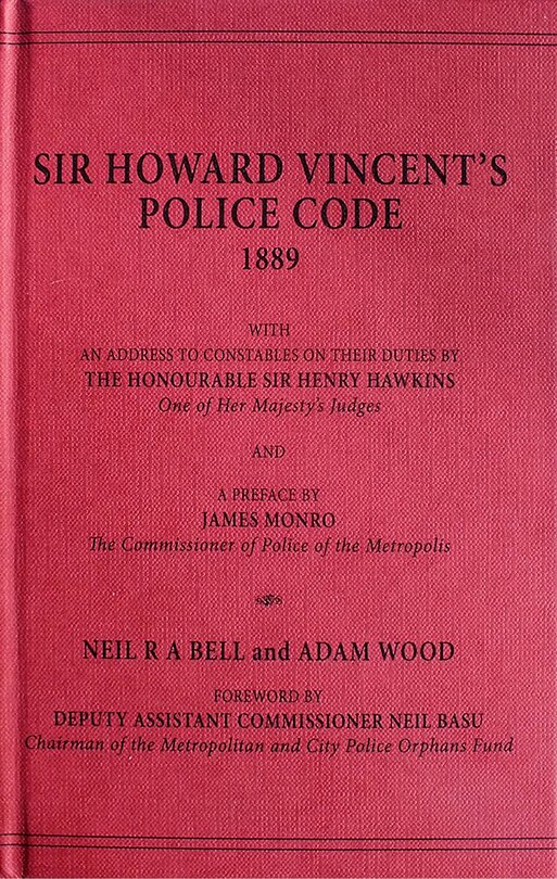 Front cover_Howard Vincent's Police Code, 1889