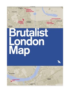 Brutalist London Map