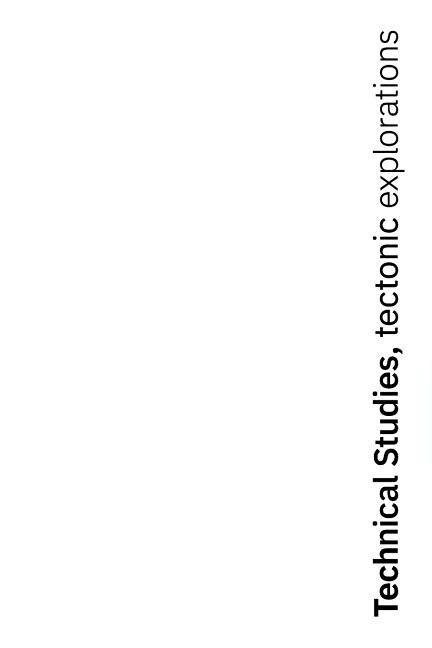 Couverture_Technical Studies, tectonic explorations