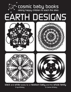 Front cover_EARTH DESIGNS - Black and White Book for a Newborn Baby and the Whole Family