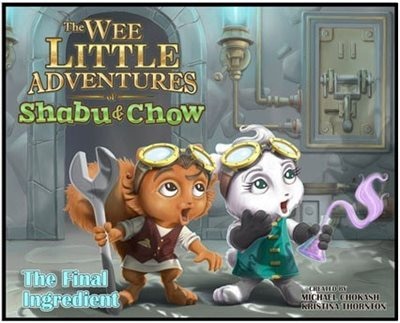 Front cover_The Wee Little Adventures of Shabu & Chow The Final ingredient