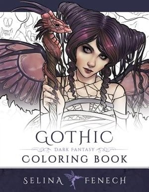 Couverture_Gothic - Dark Fantasy Coloring Book