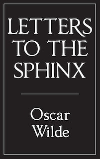 Front cover_Letters to the Sphinx