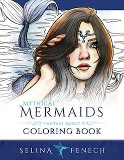 Couverture_Mythical Mermaids - Fantasy Adult Coloring Book