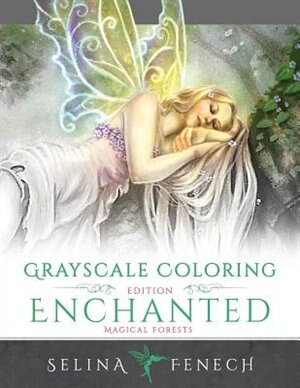 Couverture_Enchanted Magical Forests - Grayscale Coloring Edition