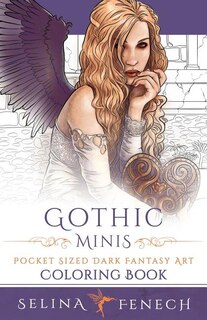 Couverture_Gothic Minis - Pocket Sized Dark Fantasy Art Coloring Book