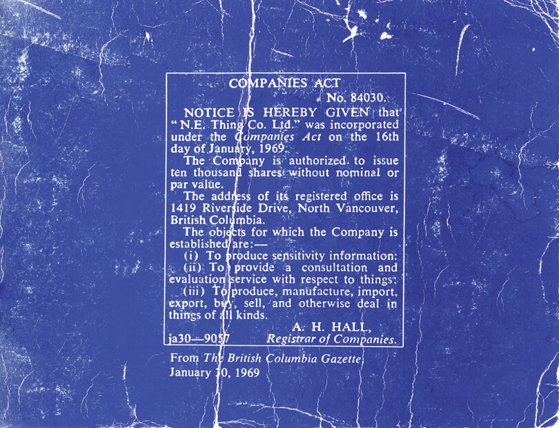 Front cover_N.e. Thing Co.: Companies Act (volume 1)