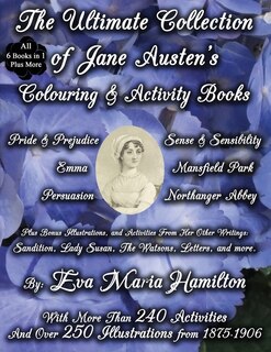 Front cover_The Ultimate Collection of Jane Austen's Colouring and Activity Books