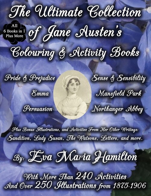 Front cover_The Ultimate Collection of Jane Austen's Colouring and Activity Books