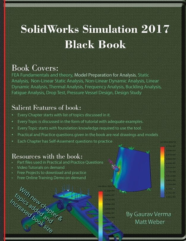 Front cover_SolidWorks Simulation 2017 Black Book