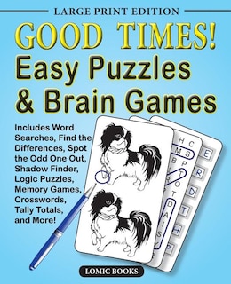 Front cover_Good Times! Easy Puzzles & Brain Games