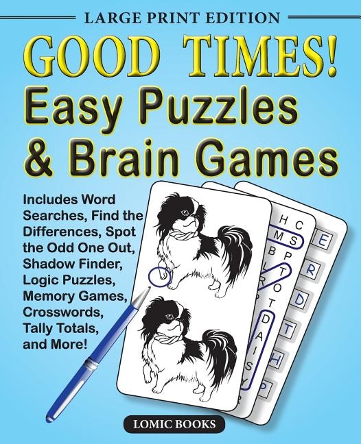 Front cover_Good Times! Easy Puzzles & Brain Games