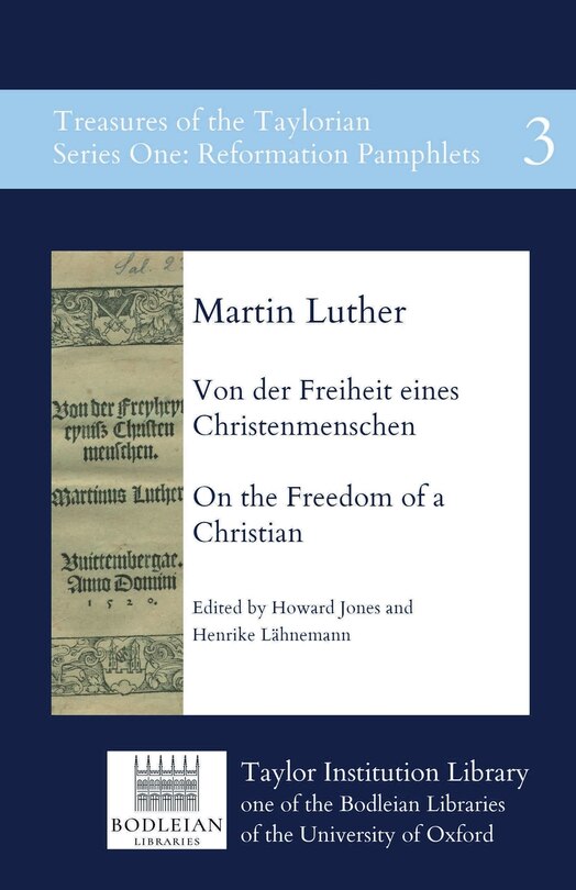Front cover_Von der Freiheit eines Christenmenschen - On the Freedom of a Christian