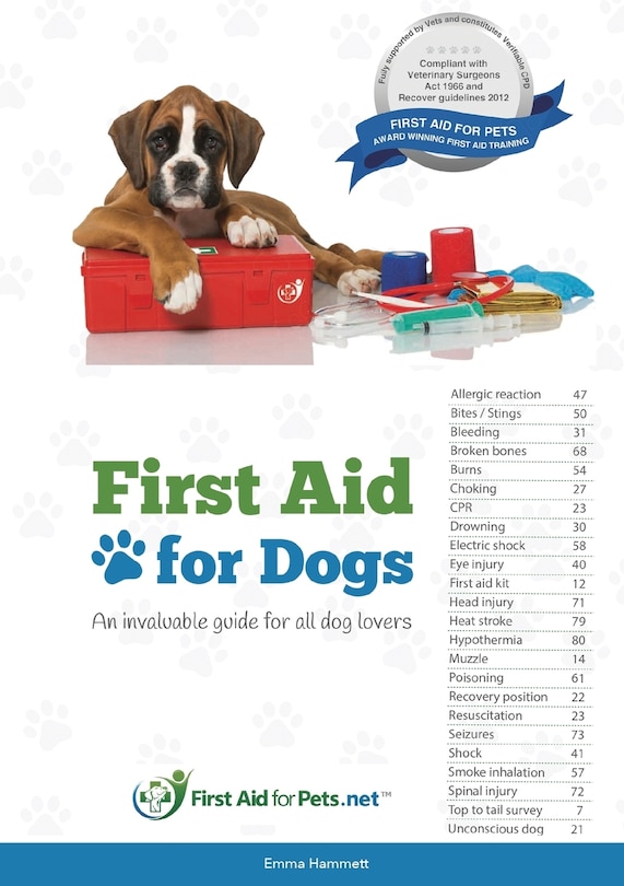 Couverture_First Aid for Dogs