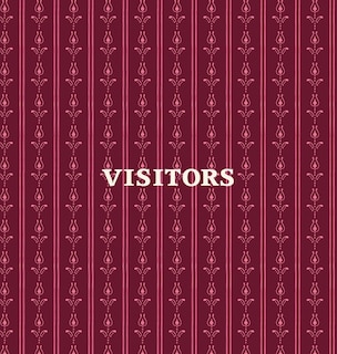 Front cover_Visitors Book, Guest Book, Visitor Record Book, Guest Sign in Book, Visitor Guest Book
