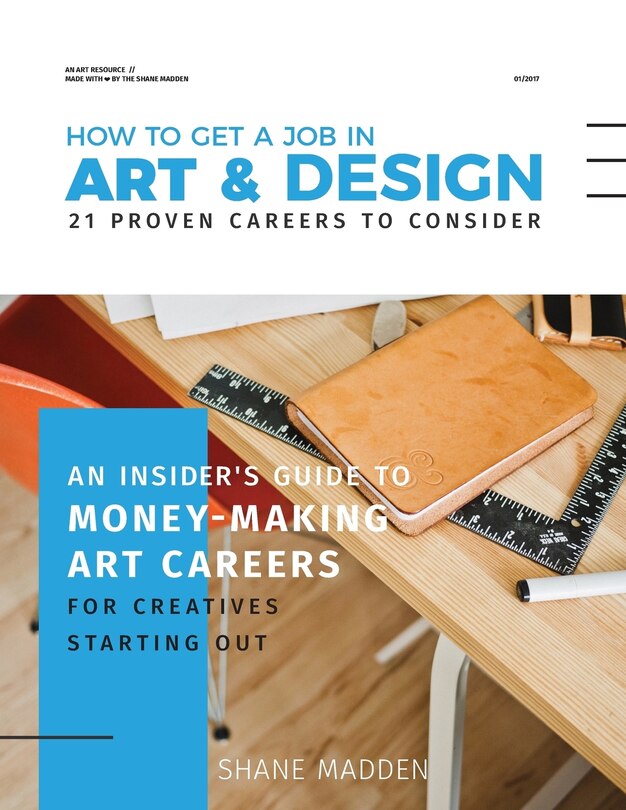 Front cover_How to get a job in Art & Design - 21 proven careers to consider