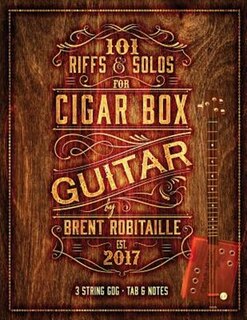Front cover_101 Riffs & Solos for Cigar Box Guitar