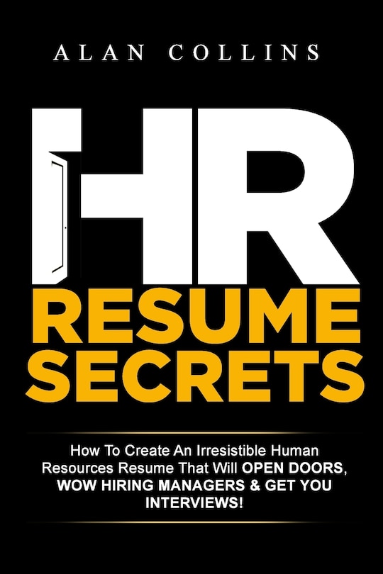 Front cover_HR Resume Secrets