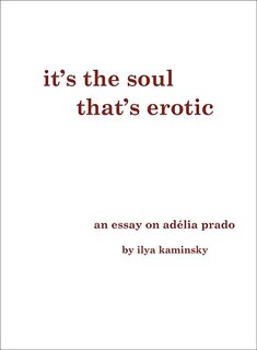 Front cover_It's the Soul That's Erotic